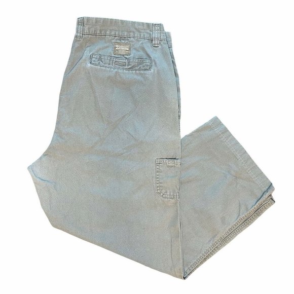 Columbia Cropped Pants Size 16 Straight Canvas - Picture 1 of 6